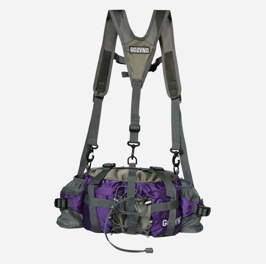 Wandelheuptas voor lange afstanden – Gozyno Easywalker - Paars met borstband